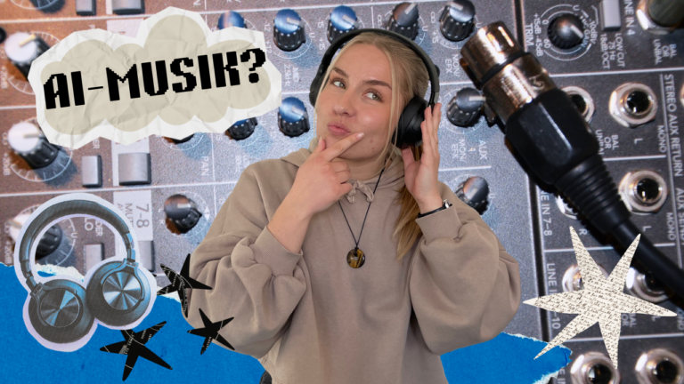 Videoreportage: ”Jag skulle inte följa en artist som använder AI”