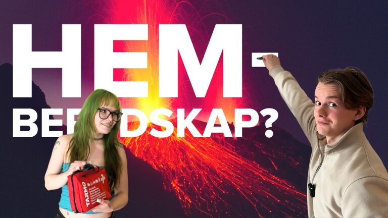 Videoreportage: Skulle du klara dig i tre dygn utan el och vatten?